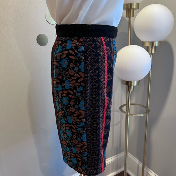 Anthropologie Dolan Left Coast Collection Jacquard Pencil Skirt - Picture 4 of 11